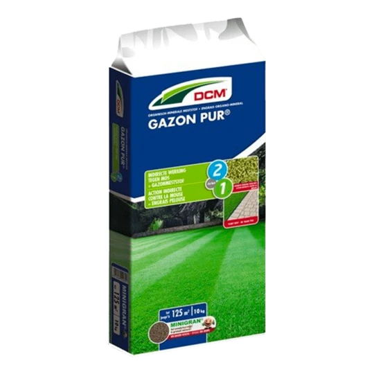 DCM Gazon Pur + Anti Mos 10kg 1 DCM Gazon Pur + Anti Mos 10kg