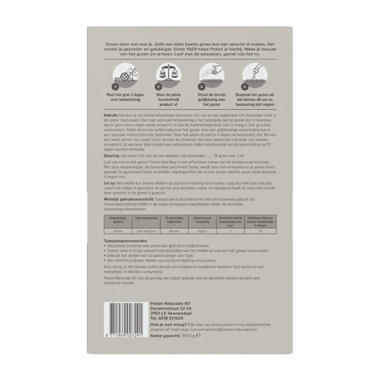 Pokon Mos Weg! 3 Pokon Mos Weg! - Afbeelding 3